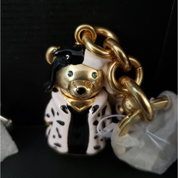 NWT Disney X Coach Limited collation 3D Bear Bag Charm keyring keycharm set - Picture 7 of 7